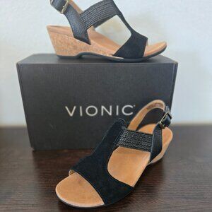 Vionic Kaytie Black Size 10